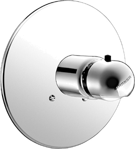 HA Fertigmontageset für Brausebatterie HANSAMIX 0860 Rosette rund DN20 Chrom