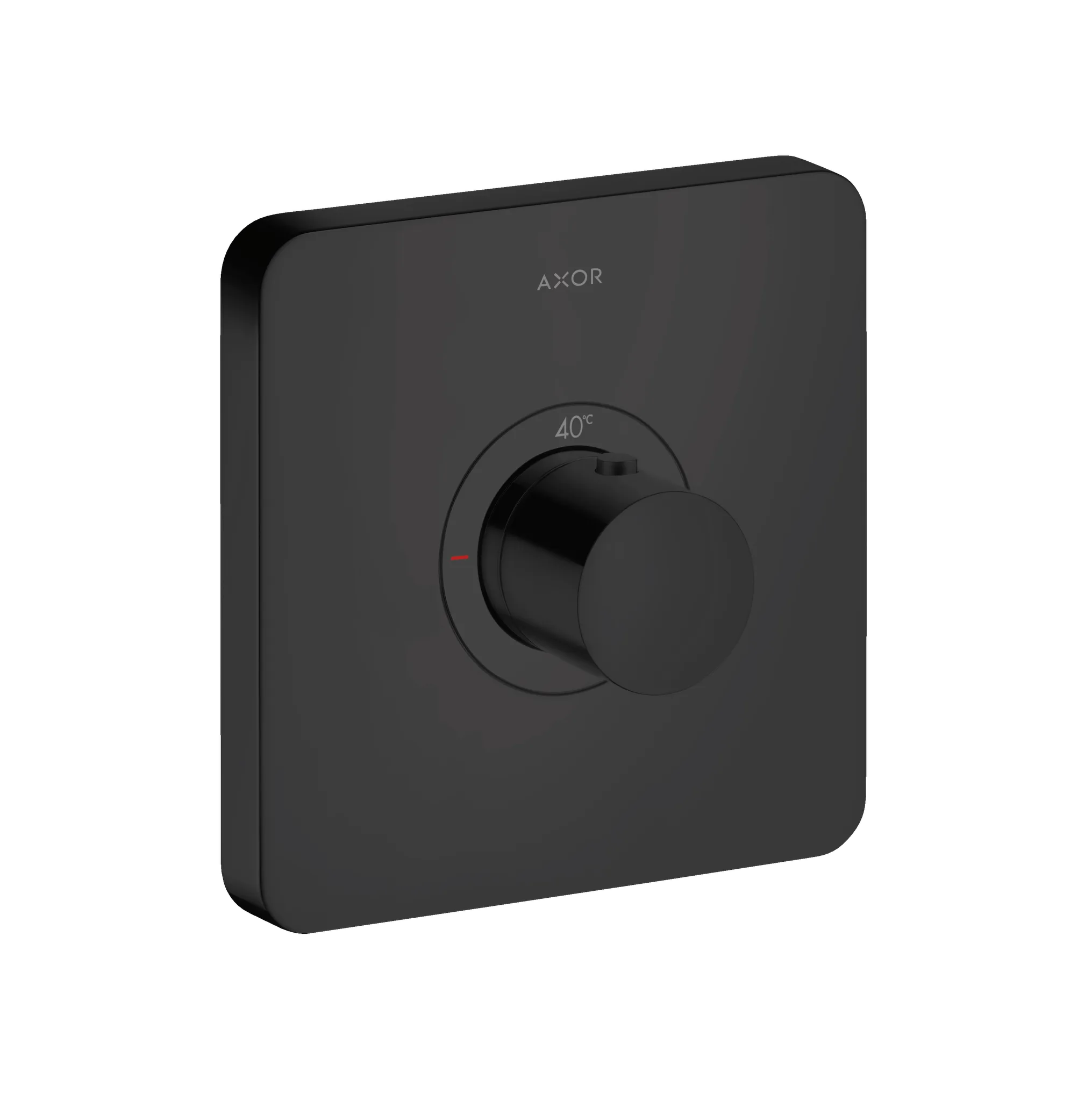 Hansgrohe AXOR ShowerSelect Thermostat HighFlow Unterputz softsquare, Mattschwarz Hansgrohe AXOR ShowerSelect Thermostat HighFlow Unterputz softsquare, Mattschwarz