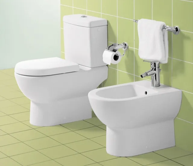 Villeroy & Boch WC-Sitz „Subway“ inkl. Deckel 37,6 × 45,2 × 4,2 cm