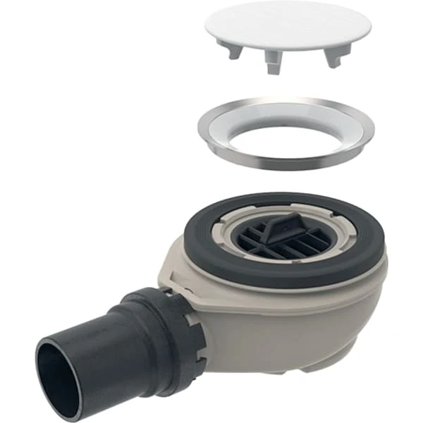 Duschwannenablauf für Setaplano Duschfläche, Sperrwasserhöhe 50 mm: d=50mm Duschwannenablauf für Setaplano Duschfläche, Sperrwasserhöhe 50 mm: d=50mm