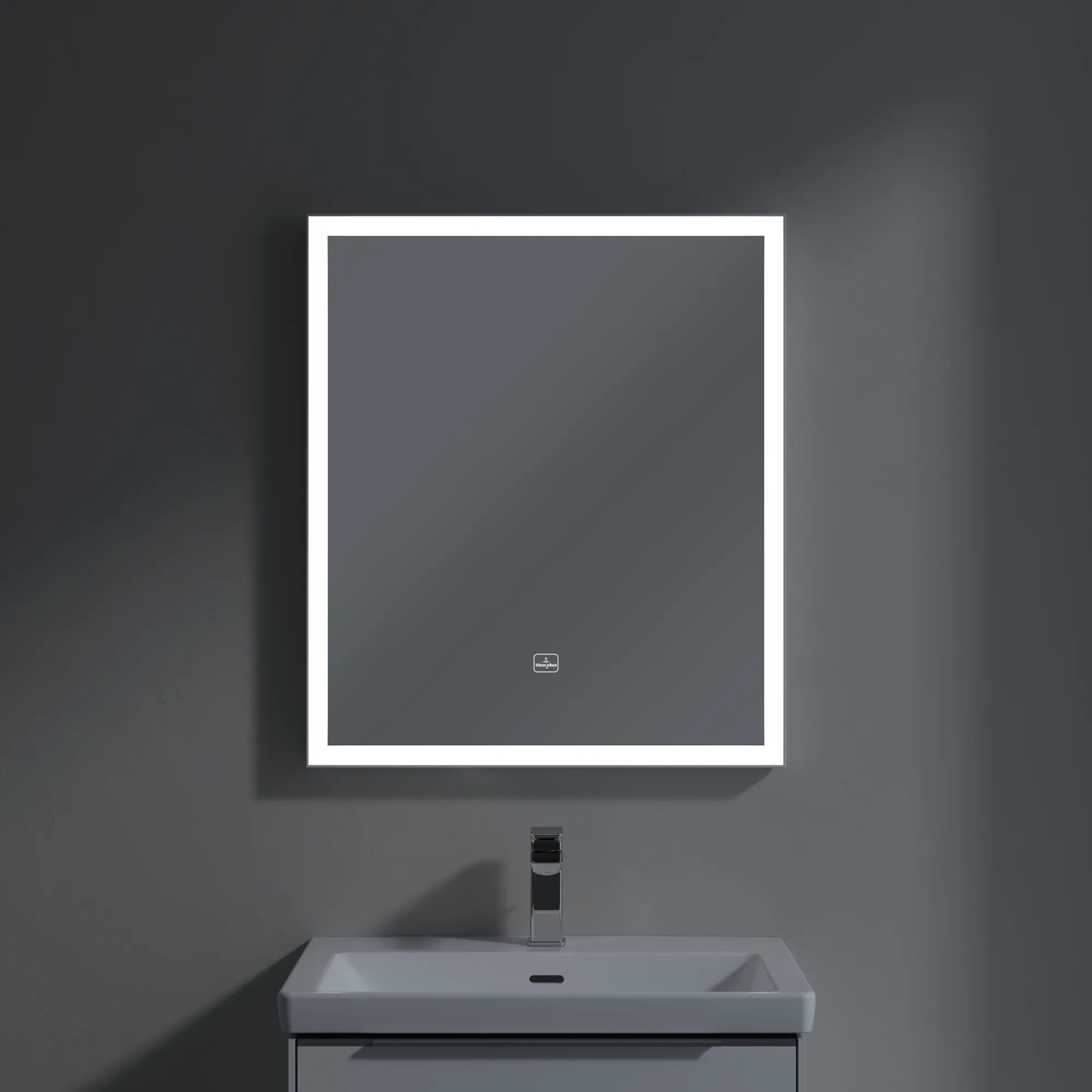 Villeroy & Boch Spiegel „Subway 3.0“ 650 × 750 mm in White Matt Villeroy & Boch Spiegel „Subway 3.0“ 650 × 750 mm in White Matt