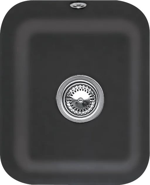Villeroy & Boch Cisterna 45 Unterbauspüle 370x435mm Pure Black Villeroy & Boch Cisterna 45 Unterbauspüle 370x435mm Pure Black