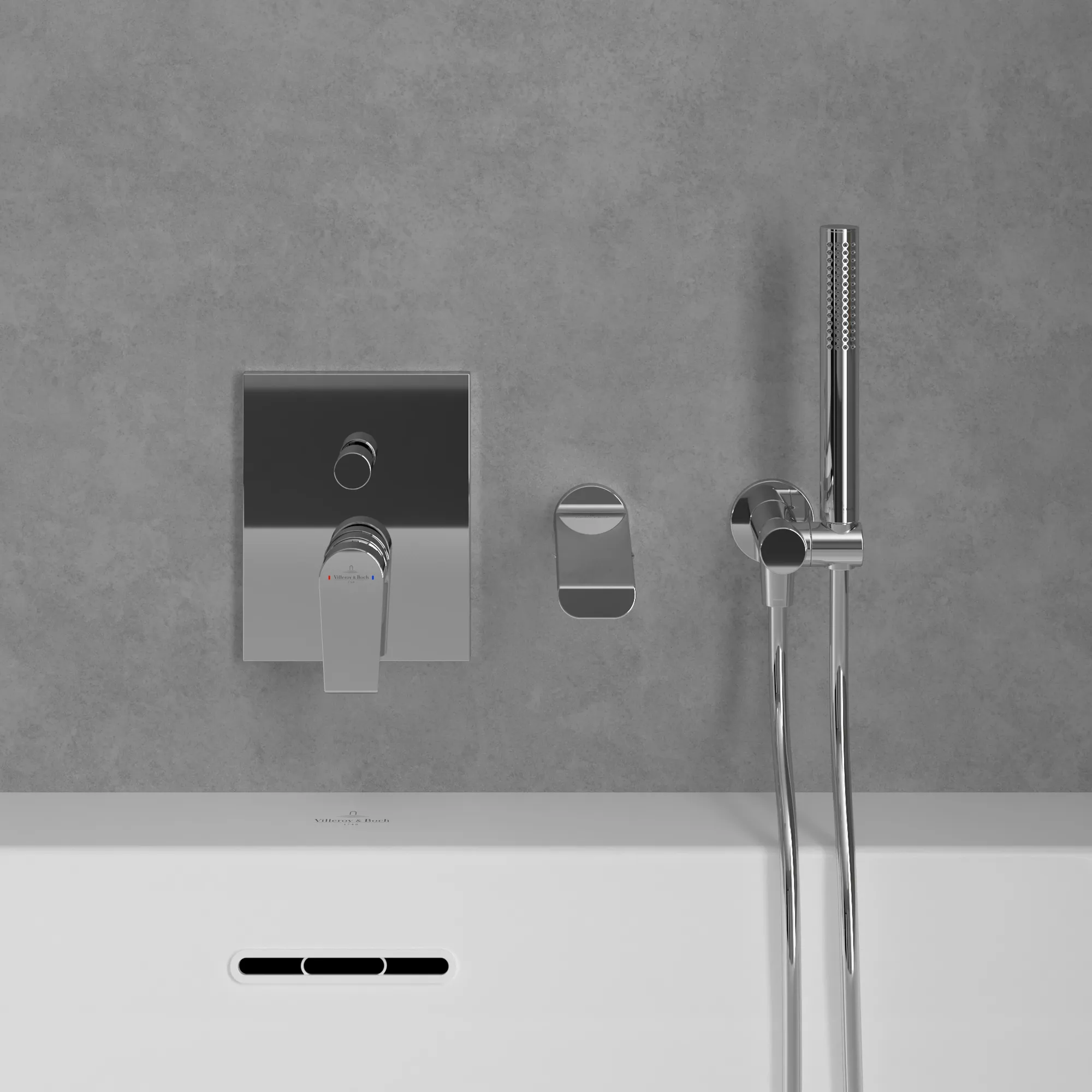 Einhand-Unterputz-Armatur „Liberty“ 5,7 cm in Chrom Einhand-Unterputz-Armatur „Liberty“ 5,7 cm in Chrom