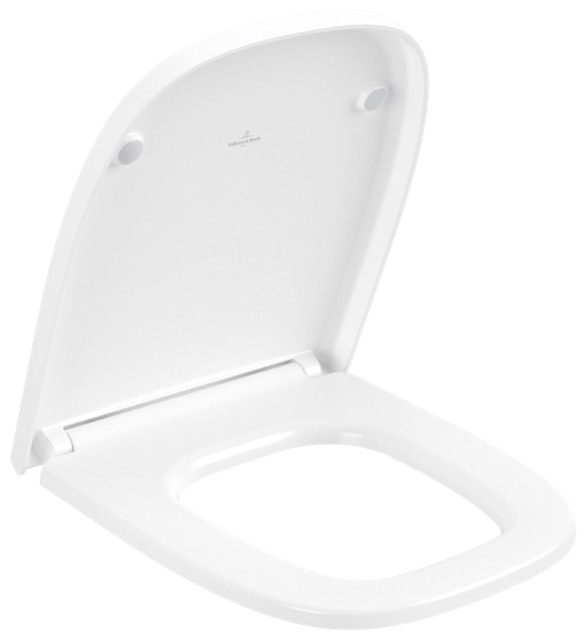 WC-Sitz „Antheus“ inkl. Deckel in Stone White, Quick Release, Soft Closing