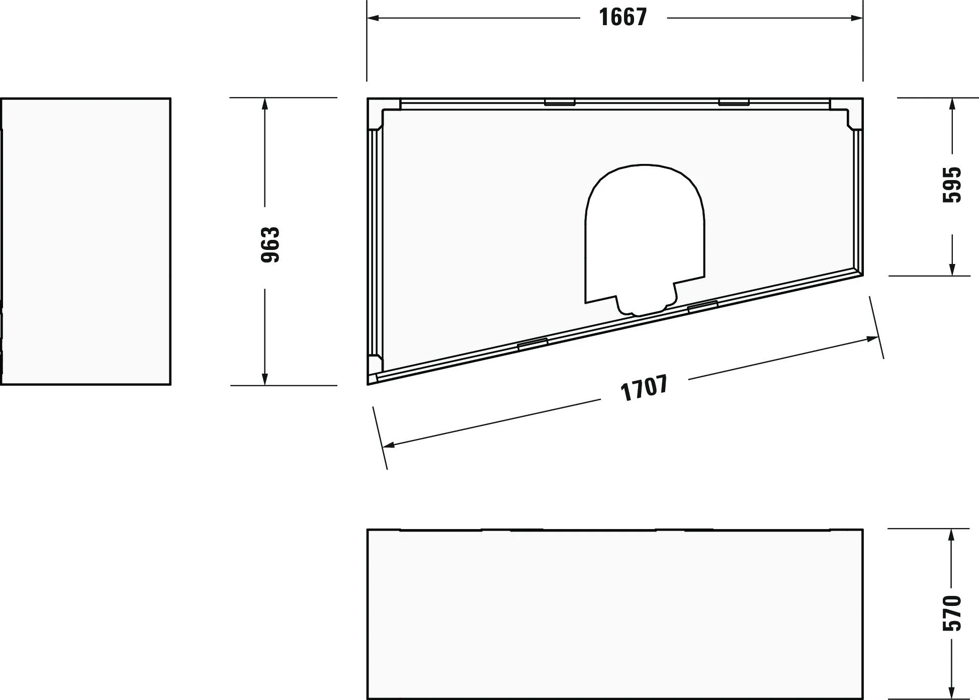 Badewannenträger für Paiova 700212 Badewannenträger für Paiova 700212