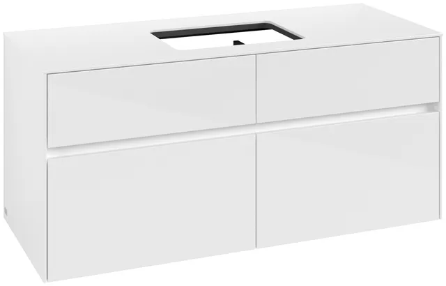 Villeroy & Boch Collaro Waschbeckenunterschrank C11200 Glossy White