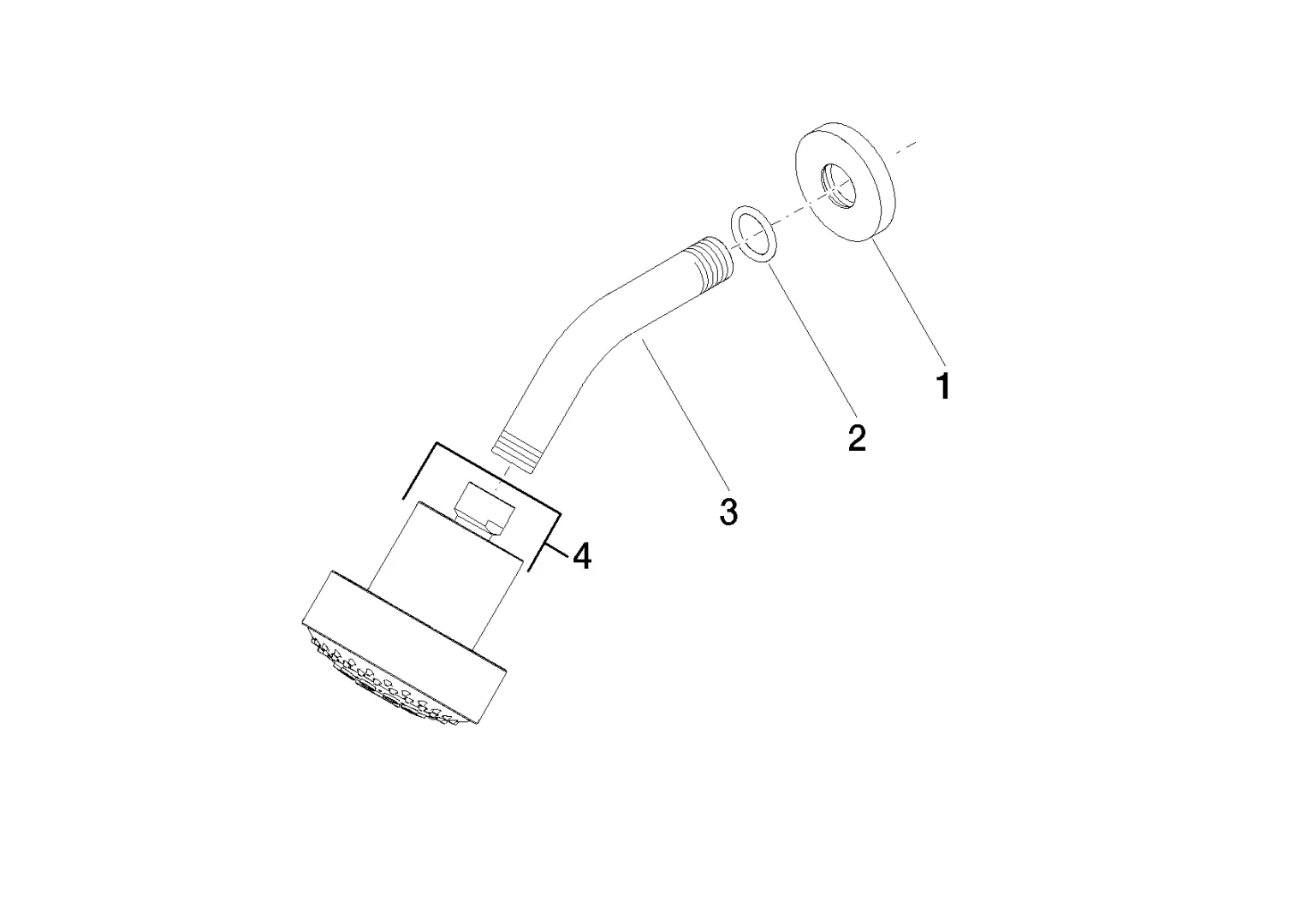 Kopfbrause SERIENSPEZIFISCH Chrom 28508979 Kopfbrause SERIENSPEZIFISCH Chrom 28508979