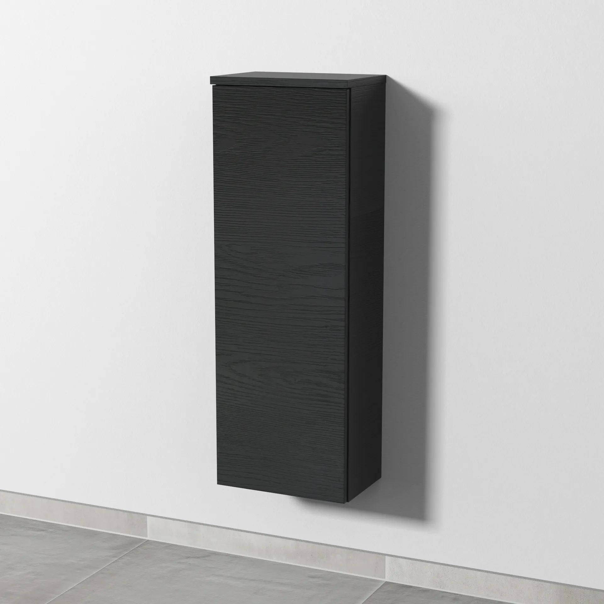 Sanipa Mittelschrank „3way“ 300 × 850 × 199 mm Anschlag links, in Black Oak, Anschlag links
