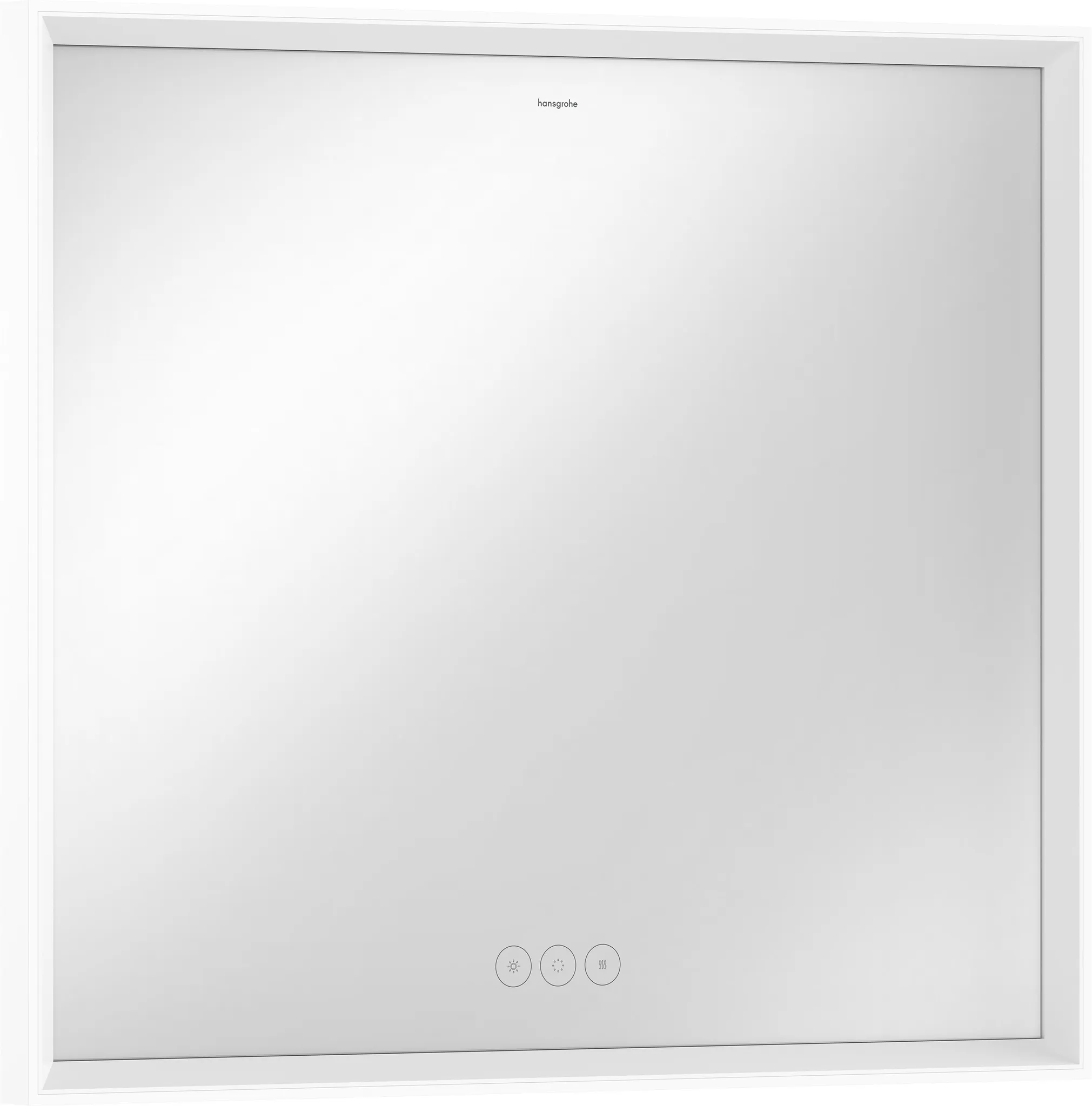 Xarita E Spiegel mit LED-Beleuchtung 800/50 kapazitiver Berührungssensor Mattweiß
