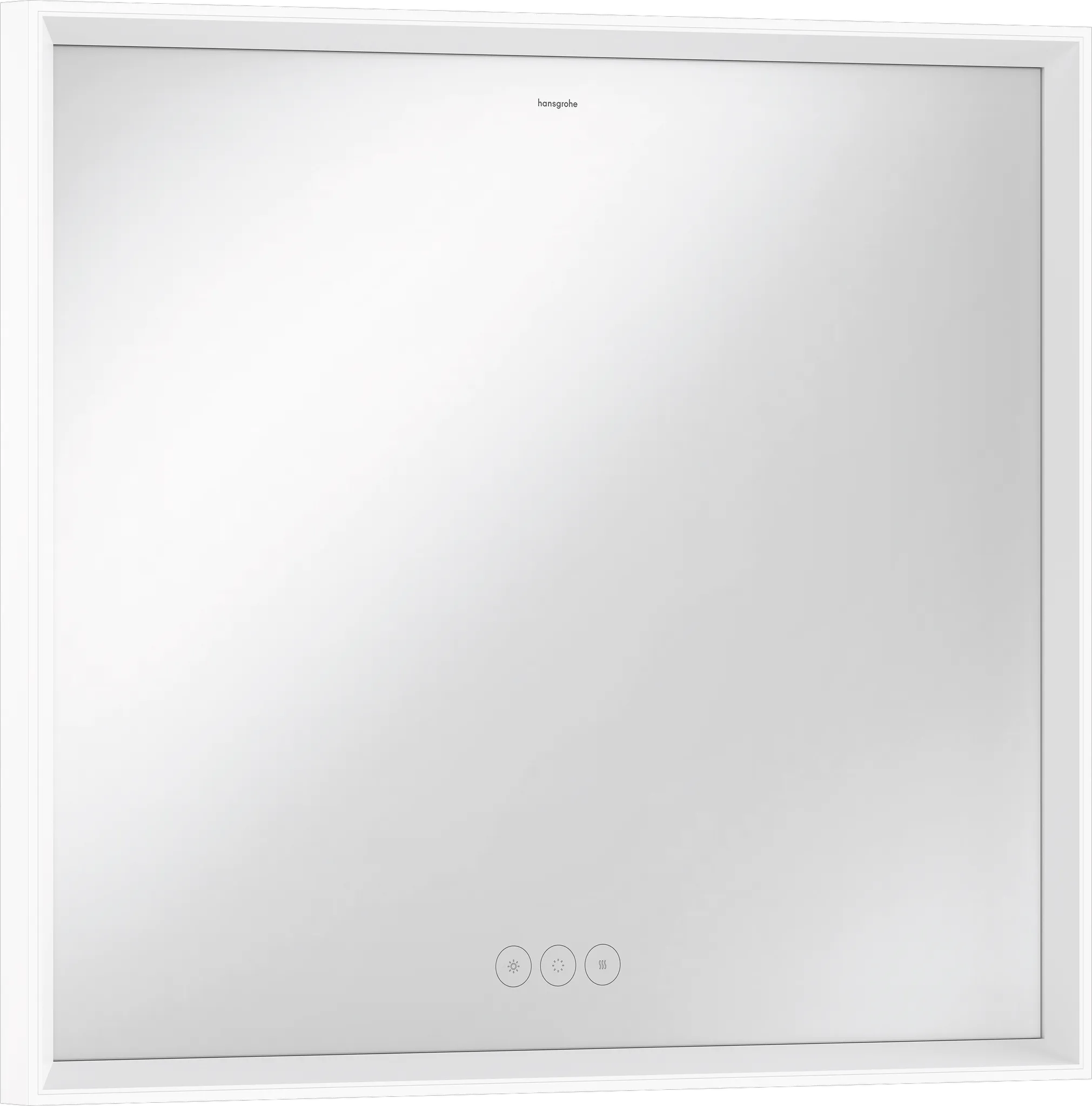 Hansgrohe Xarita E Spiegel mit LED-Beleuchtung, 800⁄700⁄50, Mattweiß Hansgrohe Xarita E Spiegel mit LED-Beleuchtung, 800⁄700⁄50, Mattweiß