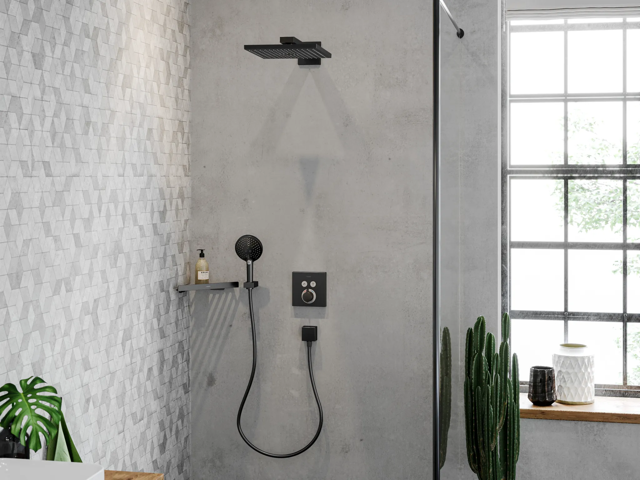 Thermostat Unterputz ShowerSelect Fertigset 2 Verbraucher chrom