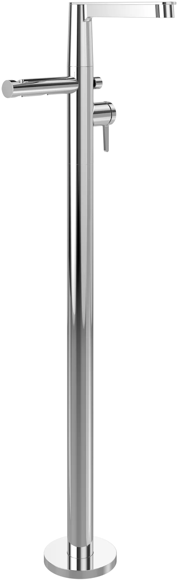 Einhand-Wannenarmatur „Conum“ Ausladung 217 mm in Chrom Einhand-Wannenarmatur „Conum“ Ausladung 217 mm in Chrom