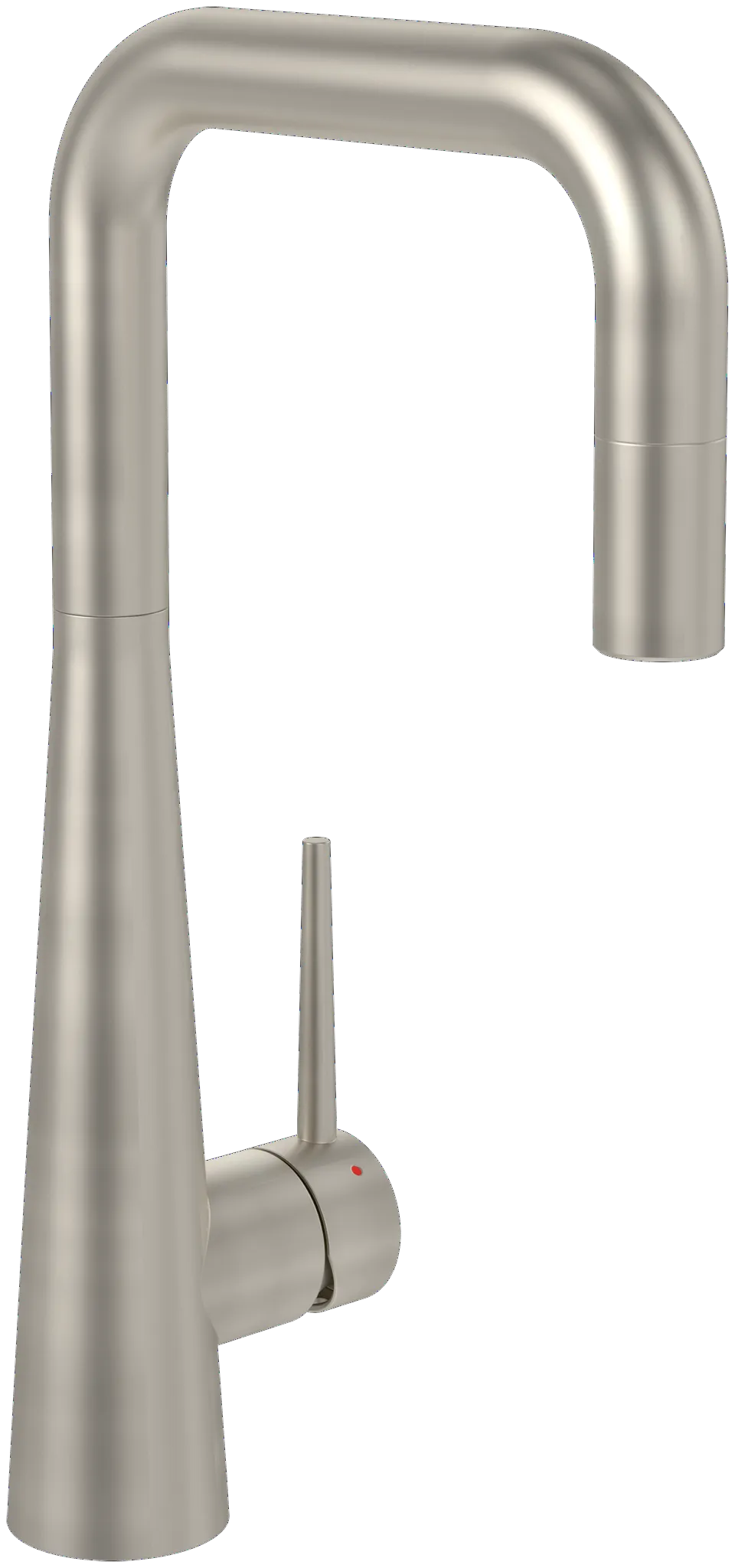 Küchenarmatur Konic 928600, 103,5 x 221 mm, aus Edelstahl, Edelstahl massiv Farbe: Edelstahl massiv