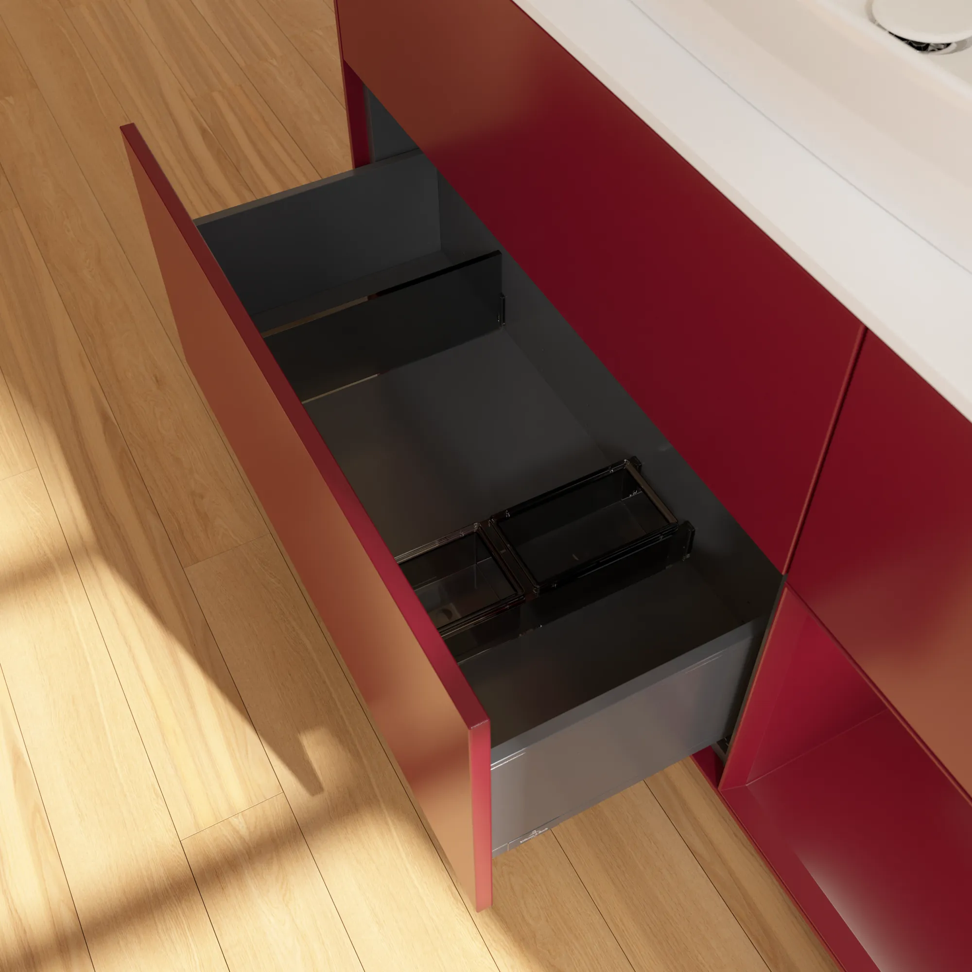 Villeroy & Boch Waschtischunterschrank „Finion“ für Schrankwaschtisch 1200 × 603 × 501 mm Peony Matt Lacquer, für Becken mittig, mit Hahnlochbohrung Villeroy & Boch Waschtischunterschrank „Finion“ für Schrankwaschtisch 1200 × 603 × 501 mm Peony Matt Lacquer, für Becken mittig, mit Hahnlochbohrung