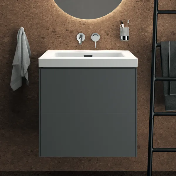 Zahnputzbecher Conca, rund, Brushed Gold Zahnputzbecher Conca, rund, Brushed Gold