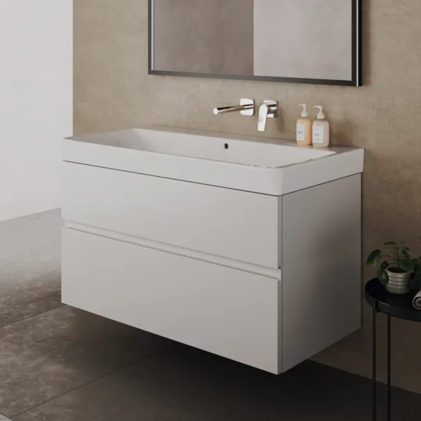 Ideal Standard Waschbecken „i.lifeB“, Hahnlochposition mittig in Weiß Ideal Standard Waschbecken „i.lifeB“, Hahnlochposition mittig in Weiß