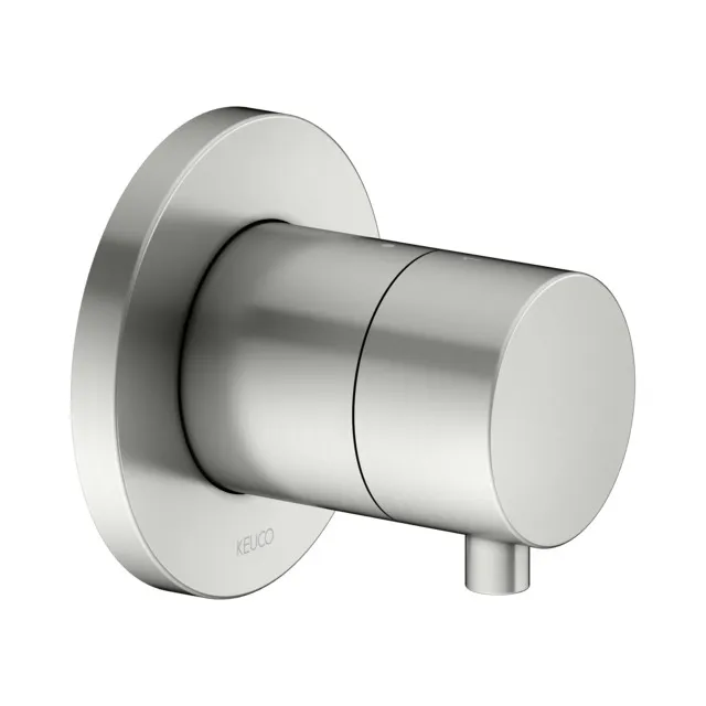 KEUCO IXMO Umstellventil Unterputz für 2 Verbraucher IXMO Comfort, rund Edelstahl-finish