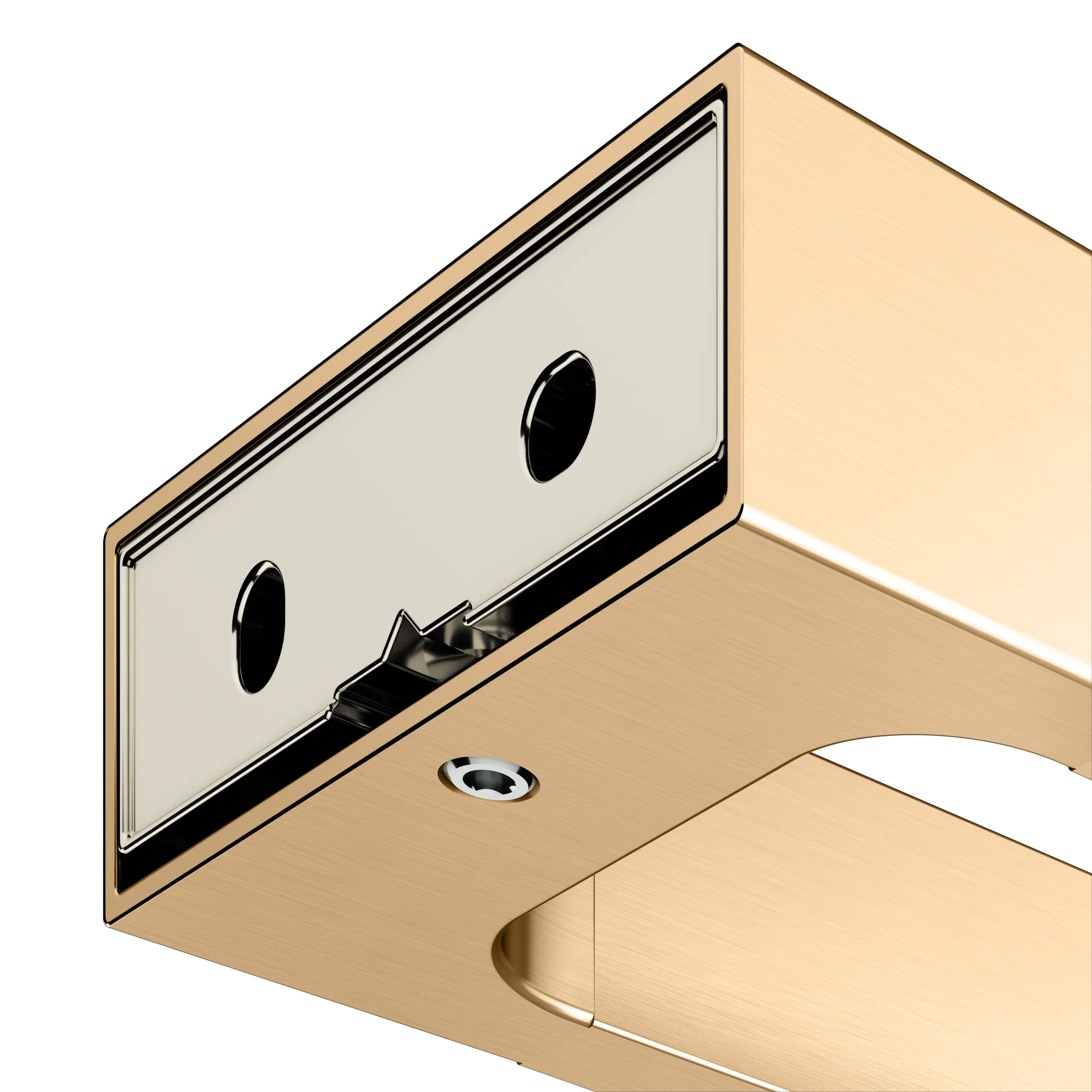 KEUCO EDITION 11 Handtuchhalter 2-armig 450 mm Messing gebürstet KEUCO EDITION 11 Handtuchhalter 2-armig 450 mm Messing gebürstet