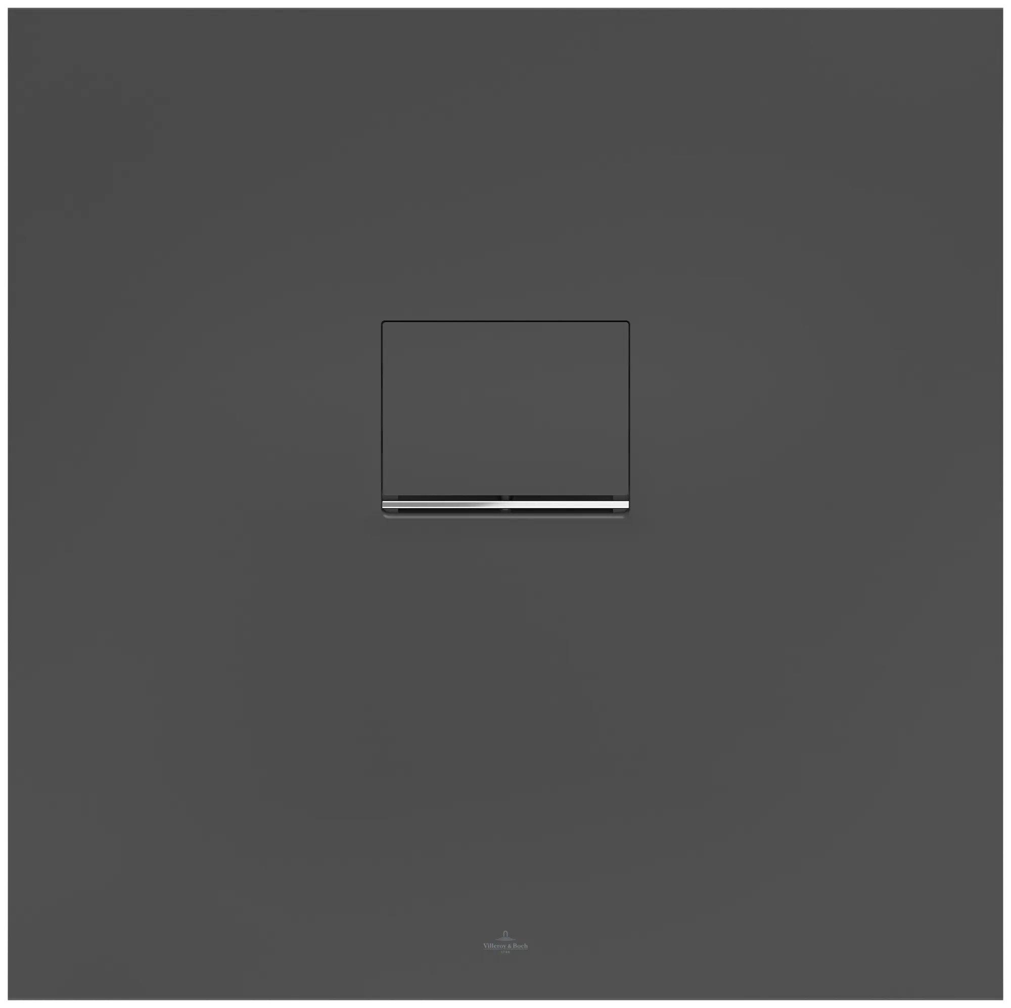 Villeroy & Boch Duschwanne Squaro Infinity, quadratisch, Anthracite, 800x800x40 mm, Quaryl, matt, mit Rutschhemmung Antirutschklasse C Villeroy & Boch Duschwanne Squaro Infinity, quadratisch, Anthracite, 800x800x40 mm, Quaryl, matt, mit Rutschhemmung Antirutschklasse C