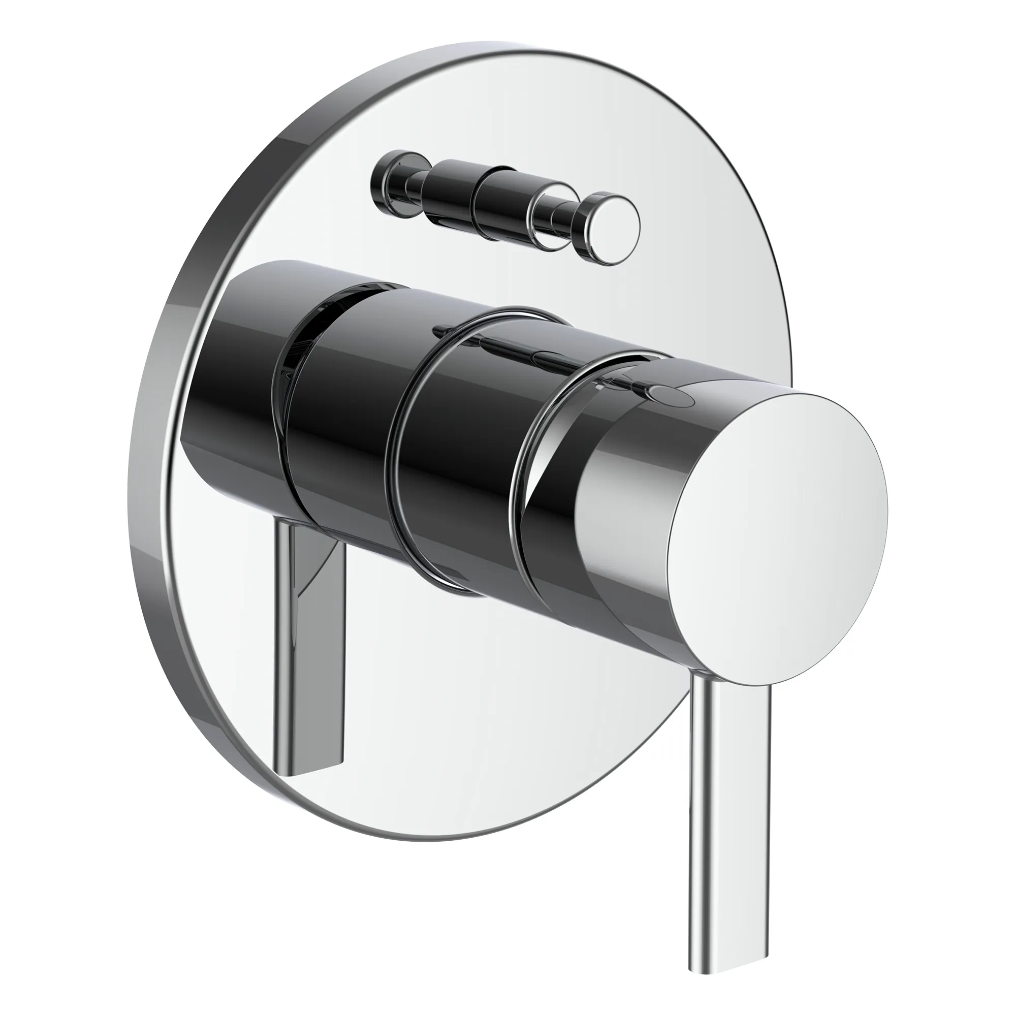 Einhebel-Brausemischer Unterputz MEDA für SIMIBOX Standard oder SIMIBOX Light, 2 Mischwasserabgänge, chrom