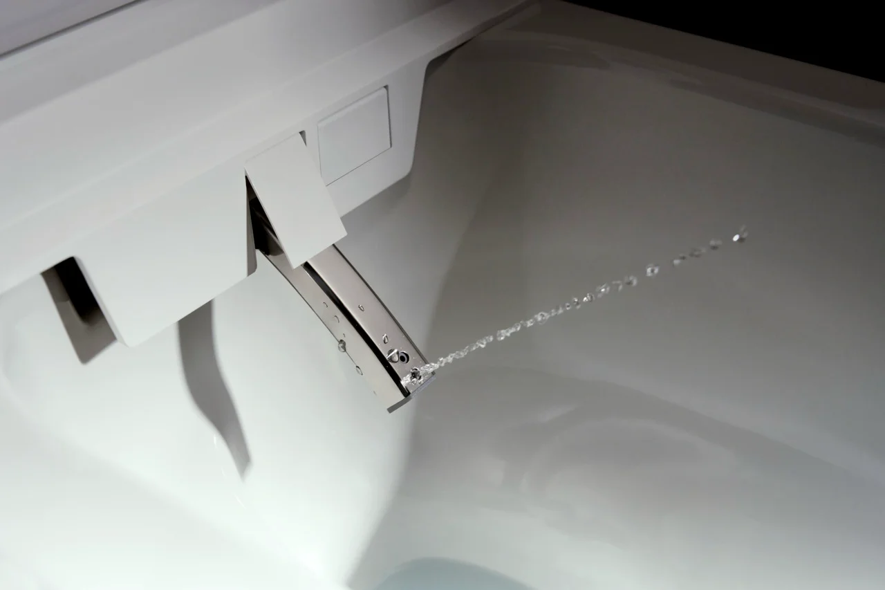 Hansgrohe LavaPura Element S Wand-Dusch-WC Komplettset, weiß, AquaHelix Flush, SmartClean, HygieneEffect
