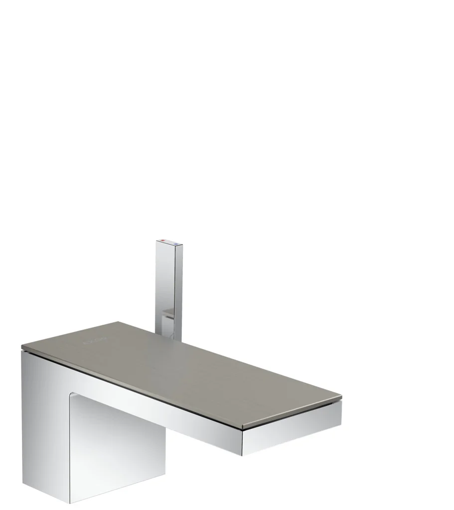 Hansgrohe AXOR MyEdition Einhebel-Waschtischmischer 70, Chrom, Ausladung 151 mm, Auslaufhöhe 70 mm, PowderRain Strahlart, max. Durchflussmenge 5 l/min Hansgrohe AXOR MyEdition Einhebel-Waschtischmischer 70, Chrom, Ausladung 151 mm, Auslaufhöhe 70 mm, PowderRain Strahlart, max. Durchflussmenge 5 l/min