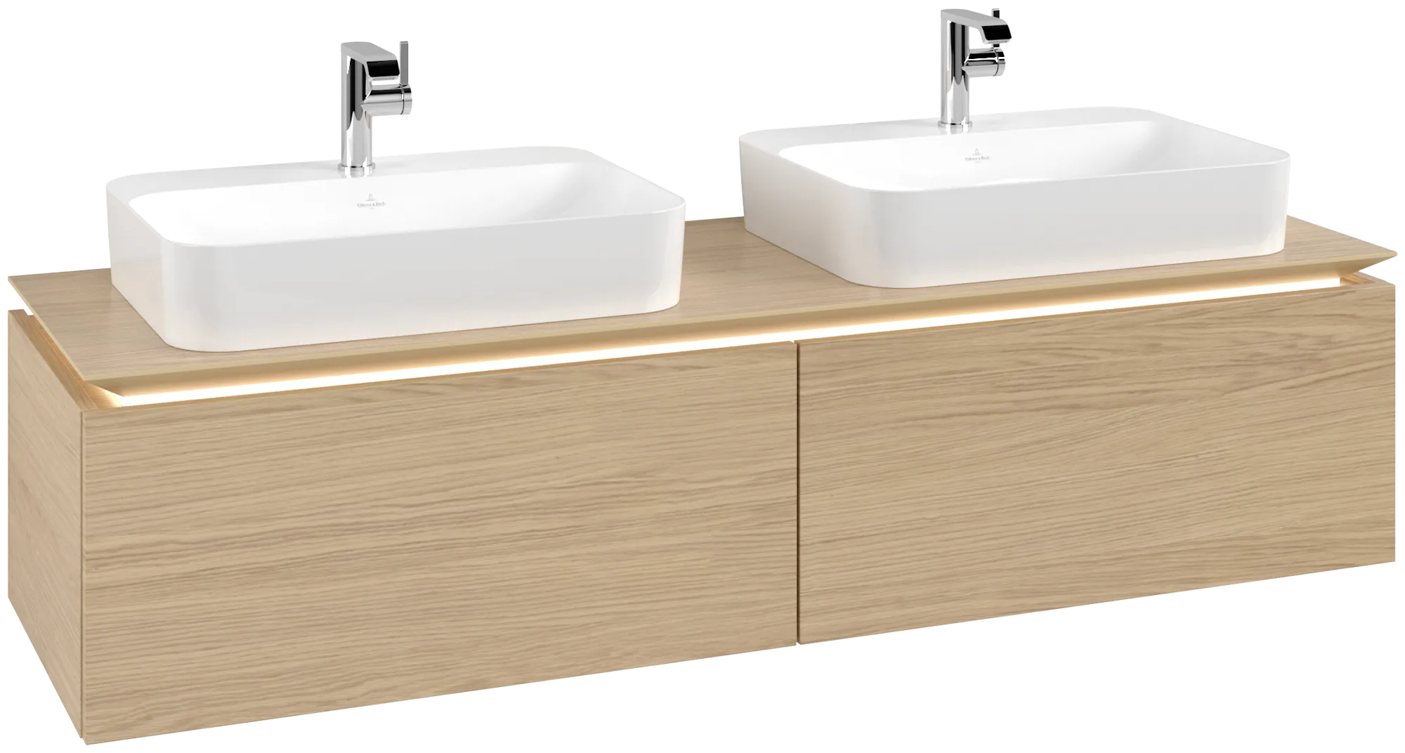 Villeroy & Boch Waschtischunterschrank „Legato“ für Schrankwaschtisch 160 × 38 × 50 cm links und rechts