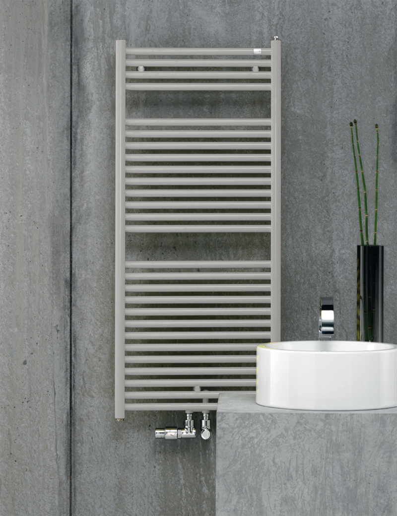 Zehnder Troja TG-180-075-05 Design-Heizkörper 1760x35x750 Light Grey