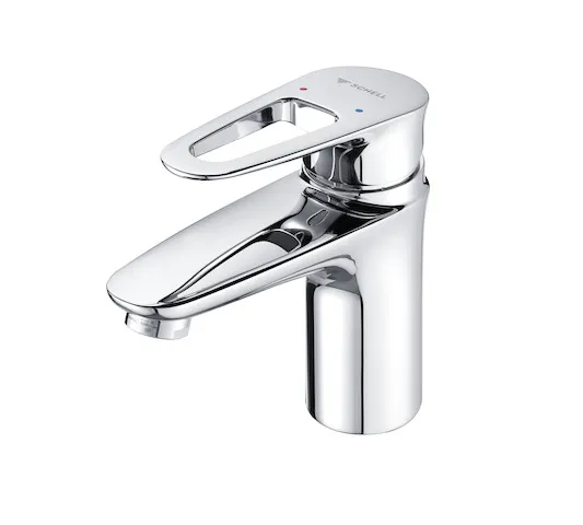 Waschtisch-Armatur MODUS EH, HD-M - Hochdruck Mischwasser, Einhebel-Einlocharmatur, 2x G 3/8 IG, Bügelhebel, chrom