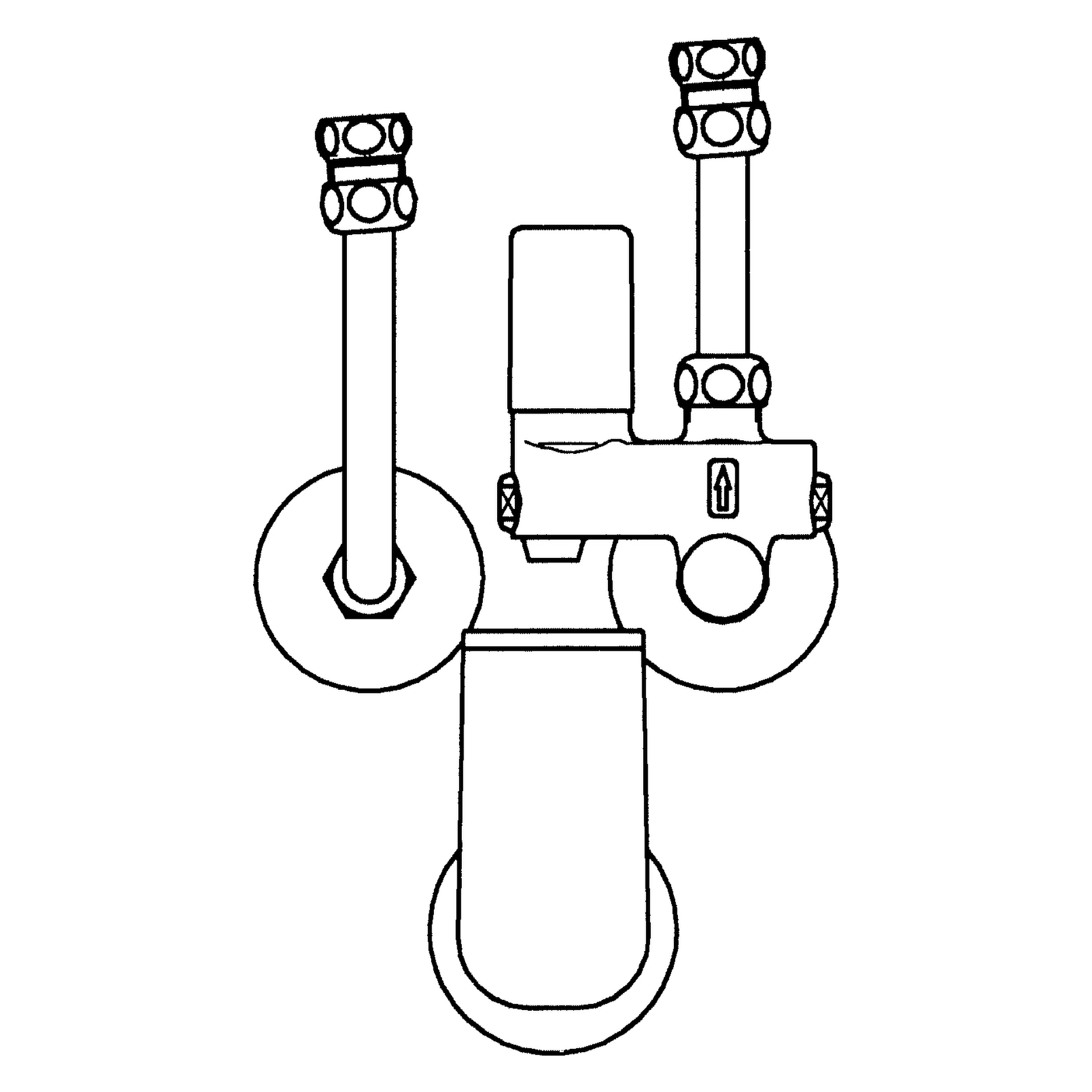 Hansa Regelventil für 1 oder 2 Rohrsysteme Hansa 6320, Wandmontage Hansa Regelventil für 1 oder 2 Rohrsysteme Hansa 6320, Wandmontage