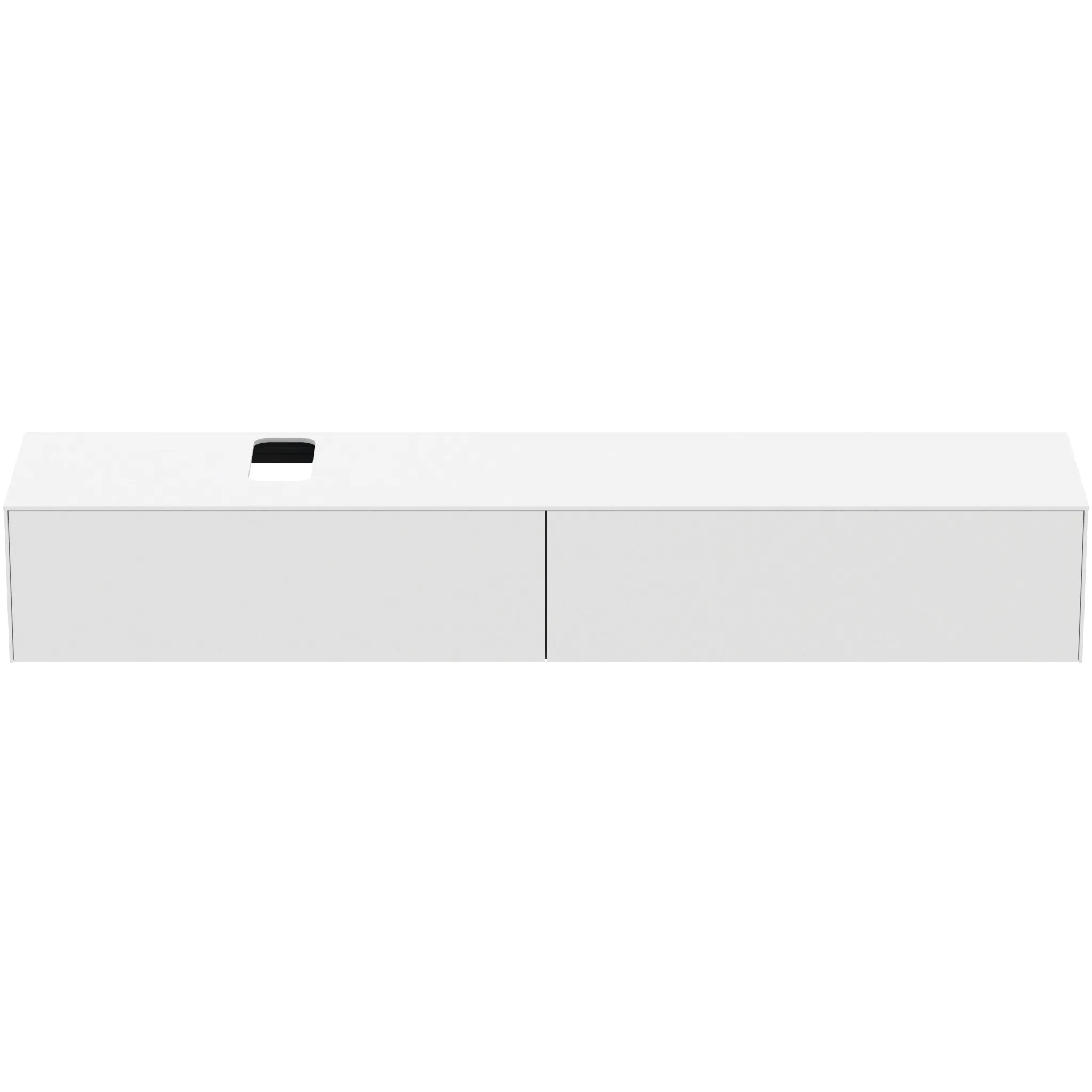 Ideal Standard Waschtischunterschrank „Conca“ 238,7 × 37 × 50,5 cm Weiß matt lackiert