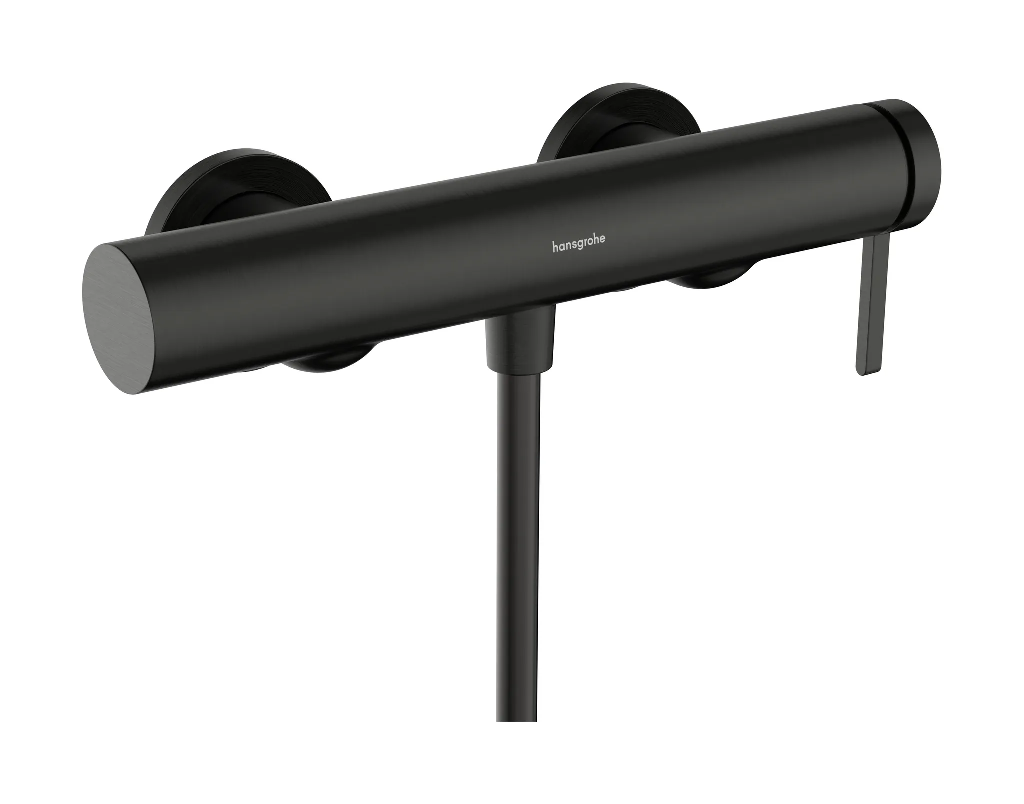 Hansgrohe Brausenmischer Aufputz Finoris BBC, Brushed Black Chrome, Stichmaß 150 ± 12 mm, max. Durchfluss 16,7 l/min, Keramikmischsystem, Rückflussverhinderer, Schalldämpfer, für Durchlauferhitzer geeignet Hansgrohe Brausenmischer Aufputz Finoris BBC, Brushed Black Chrome, Stichmaß 150 ± 12 mm, max. Durchfluss 16,7 l/min, Keramikmischsystem, Rückflussverhinderer, Schalldämpfer, für Durchlauferhitzer geeignet
