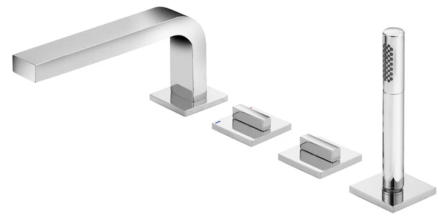 EHM-Wannenmischer Edition 11 51130, 4-Loch,Wannenrand,220mm, Bronze geb. EHM-Wannenmischer Edition 11 51130, 4-Loch,Wannenrand,220mm, Bronze geb.