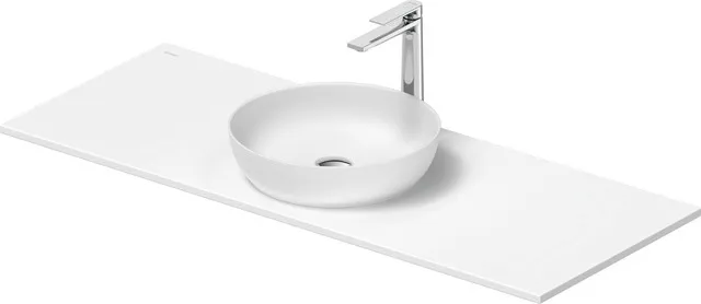 Waschbecken „Sivida“ Waschtisch mit Konsole 12,3 cm in Weiß (matt) Waschbecken „Sivida“ Waschtisch mit Konsole 12,3 cm in Weiß (matt)