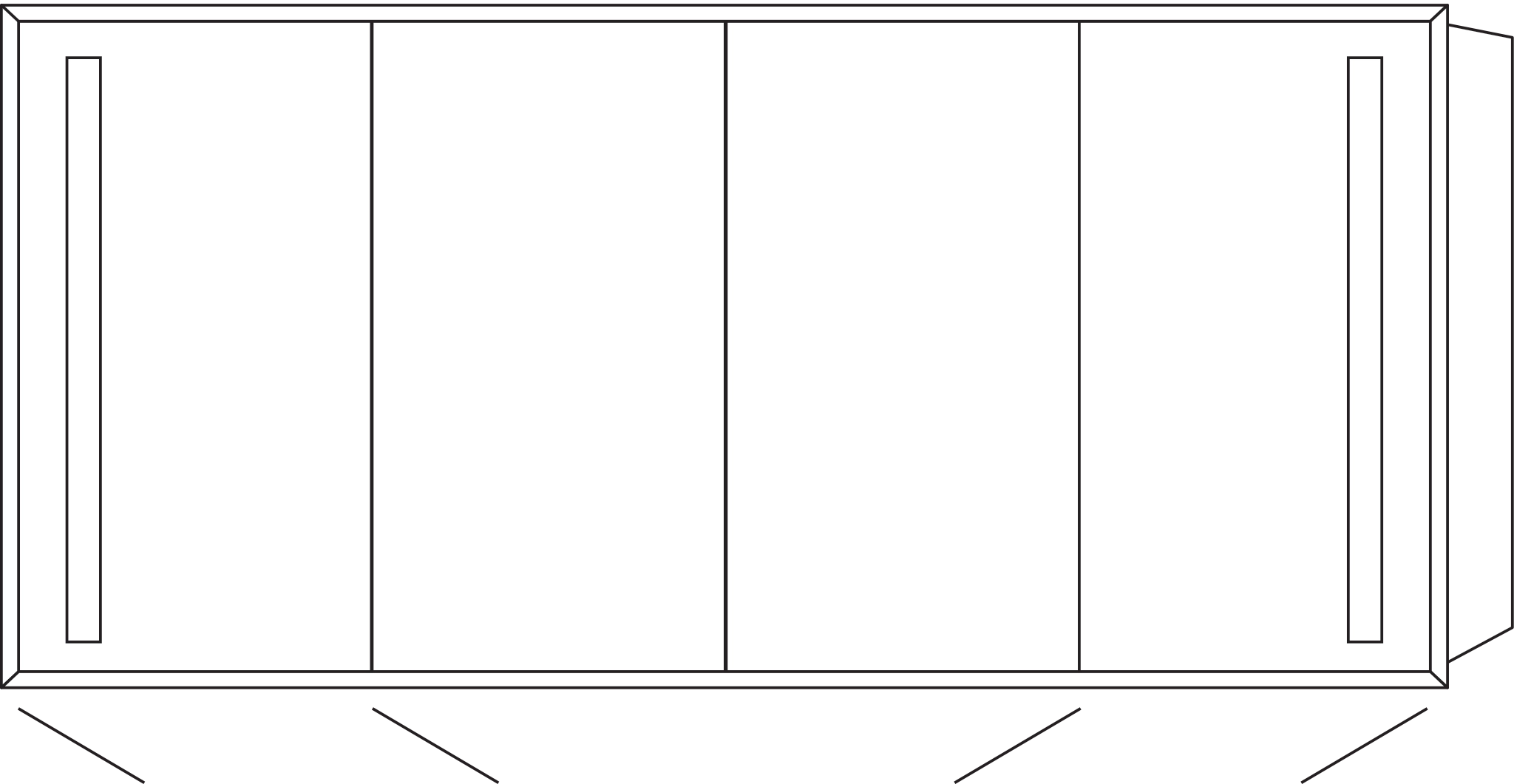 Sanipa Wandeinbau Spiegelschrank „Wilma“ 1649 × 750 × 173 mm Sanipa Wandeinbau Spiegelschrank „Wilma“ 1649 × 750 × 173 mm