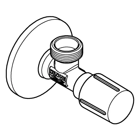 Eckventil 10234, Wandanschluss 1/2″, Abgang 1/2″, langer Schubschaft, ergonomischer Metallgriff, Markierung neutral, Schubrosette 55mm, matt black Eckventil 10234, Wandanschluss 1/2″, Abgang 1/2″, langer Schubschaft, ergonomischer Metallgriff, Markierung neutral, Schubrosette 55mm, matt black