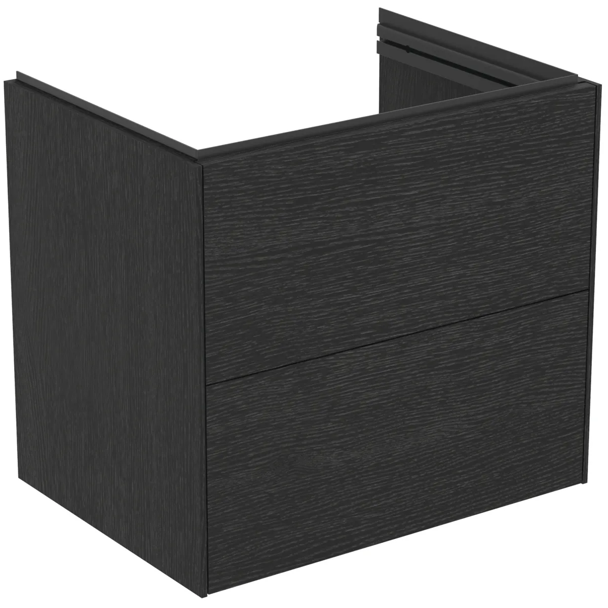 Ideal Standard Waschtischunterschrank „Conca“ 60 × 54,3 × 44 cm Eiche geflammt Furnier Ideal Standard Waschtischunterschrank „Conca“ 60 × 54,3 × 44 cm Eiche geflammt Furnier