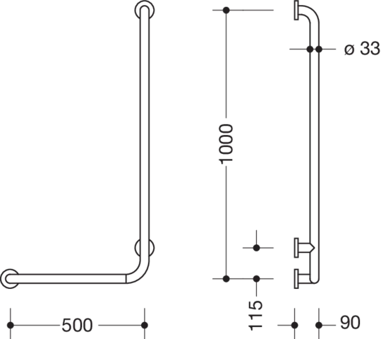 HEWI Haltegriff „Serie 805“