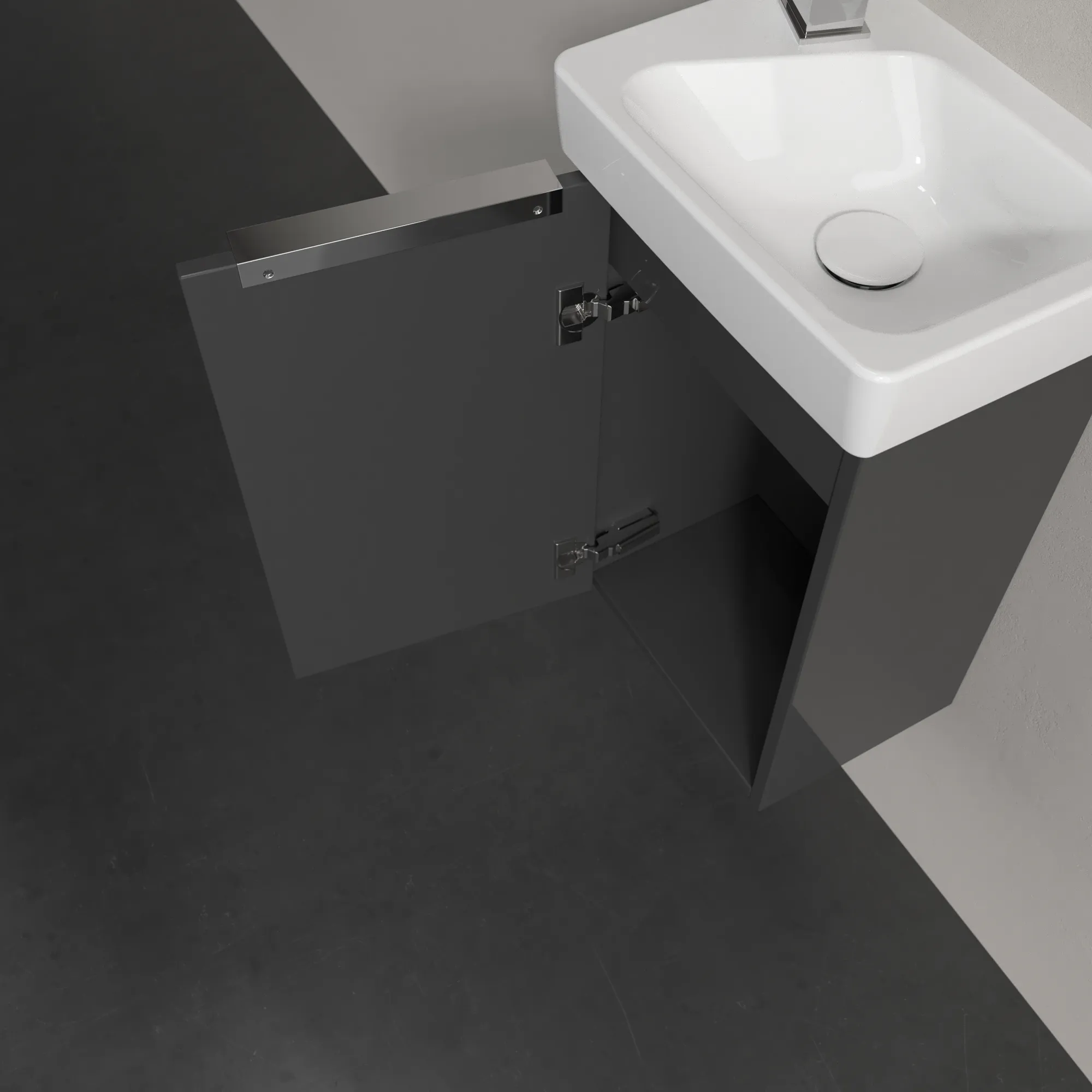 Villeroy & Boch Architectura Waschbeckenunterschrank B87900, 310x520x261mm, 1 Tür, links