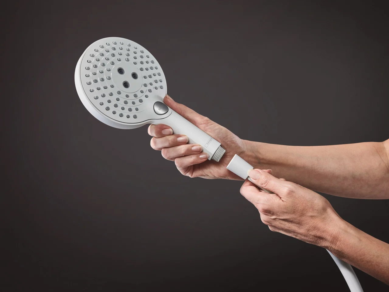 Hansgrohe Raindance Select S Showerpipe 240, PowderRain, 16 l/min, Thermostat Ecostat Comfort, Aufputzinstallation, DN15, G 1/2 Hansgrohe Raindance Select S Showerpipe 240, PowderRain, 16 l/min, Thermostat Ecostat Comfort, Aufputzinstallation, DN15, G 1/2