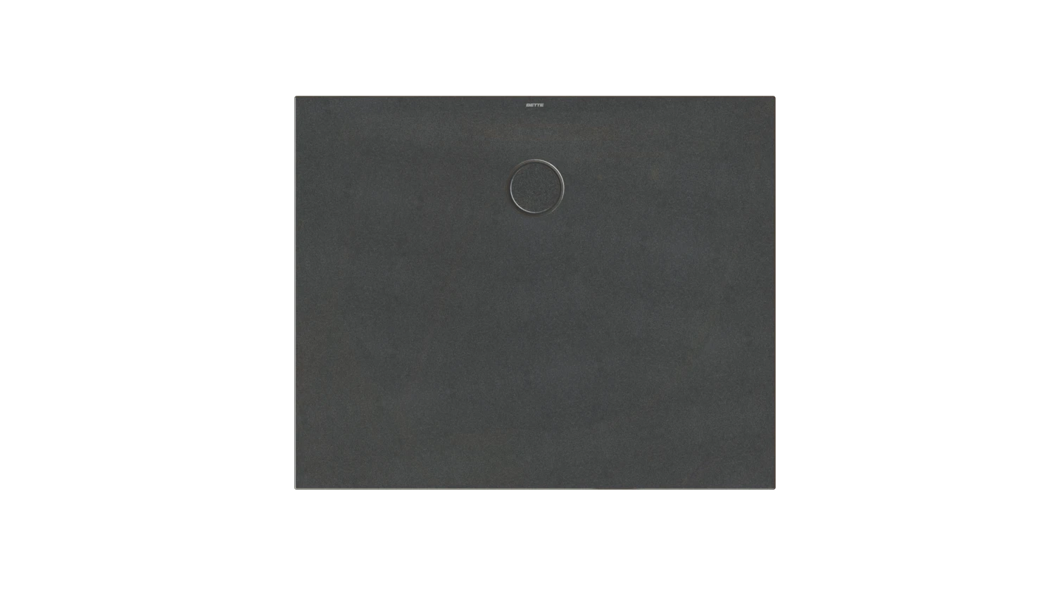 Bette rechteck Duschwanne „BetteFloor Side“ 1100 × 900 mm ohne Oberflächenbeschichtung, ohne Oberflächenveredelung, ohne Wannenträger, in Midnight