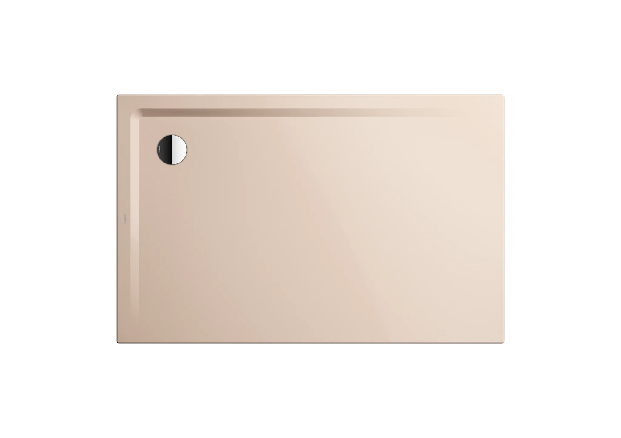 Kaldewei SUPERPLAN MIT WANNENTRÄGER EXTRAFLACH Duschfläche, 750x1700 mm, bahamabeige, Perl-Effekt, 32 mm Randhöhe, 25 mm Tiefe