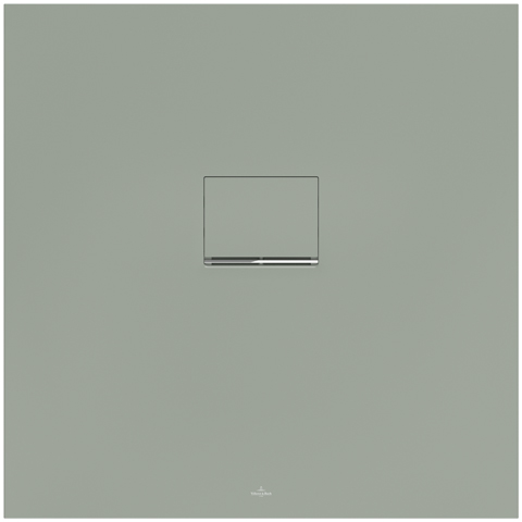 Villeroy & Boch quadrat Duschwanne „Squaro Infinity“ 90 × 90 cm in Morning Green
