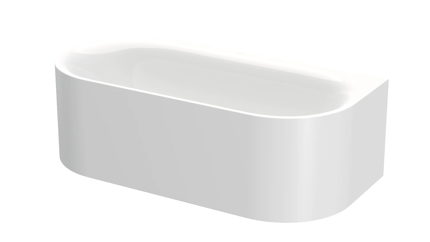 Bette oval Badewanne „BetteLux Oval I Silhouette“ 180 × 85 cm in Weiß