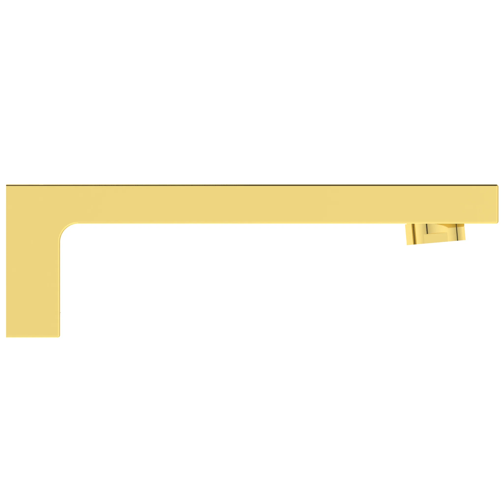 Wandauslauf Extra Ausladung 175mm Brushed Gold