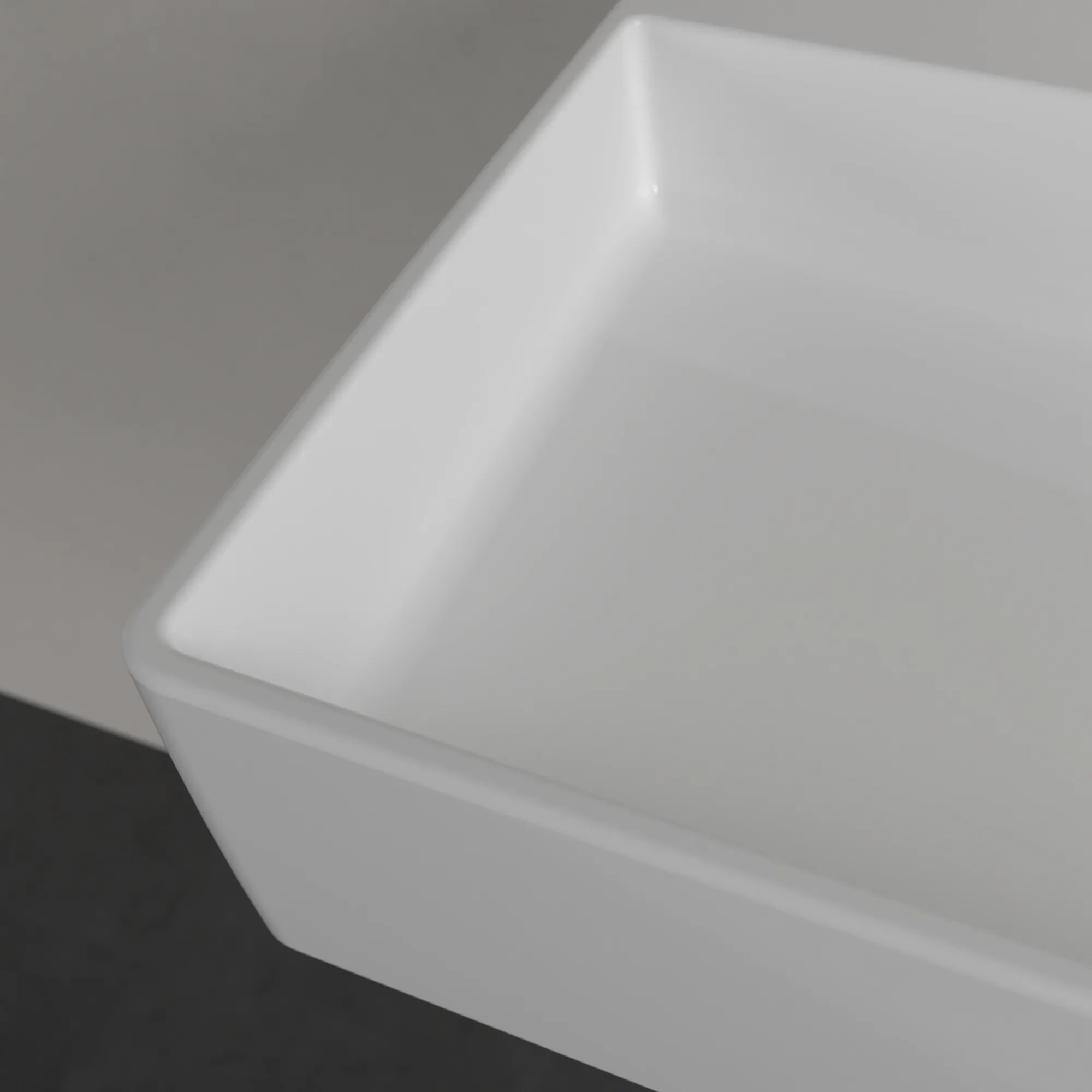 Villeroy & Boch Wandwaschtisch aus TitanCeram geschliffen „Memento 2.0“ 1200 × 470 × 150 mm, mit Hahnlochbohrung, Hahnlochposition mittig in Weiß Alpin Villeroy & Boch Wandwaschtisch aus TitanCeram geschliffen „Memento 2.0“ 1200 × 470 × 150 mm, mit Hahnlochbohrung, Hahnlochposition mittig in Weiß Alpin
