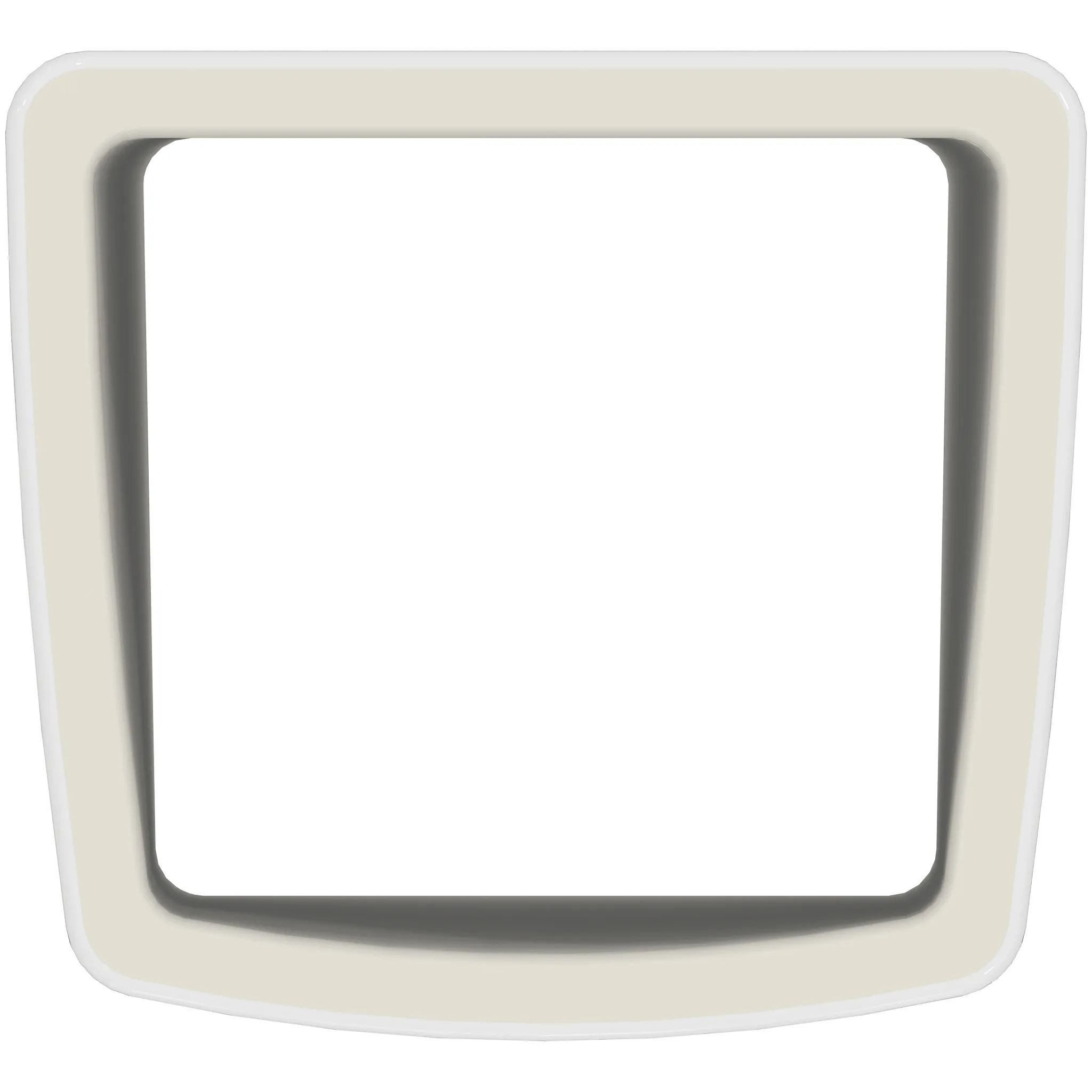 Halbsäule „Conca“ 18,5 × 75,5 × 17 cm in Weiß Halbsäule „Conca“ 18,5 × 75,5 × 17 cm in Weiß