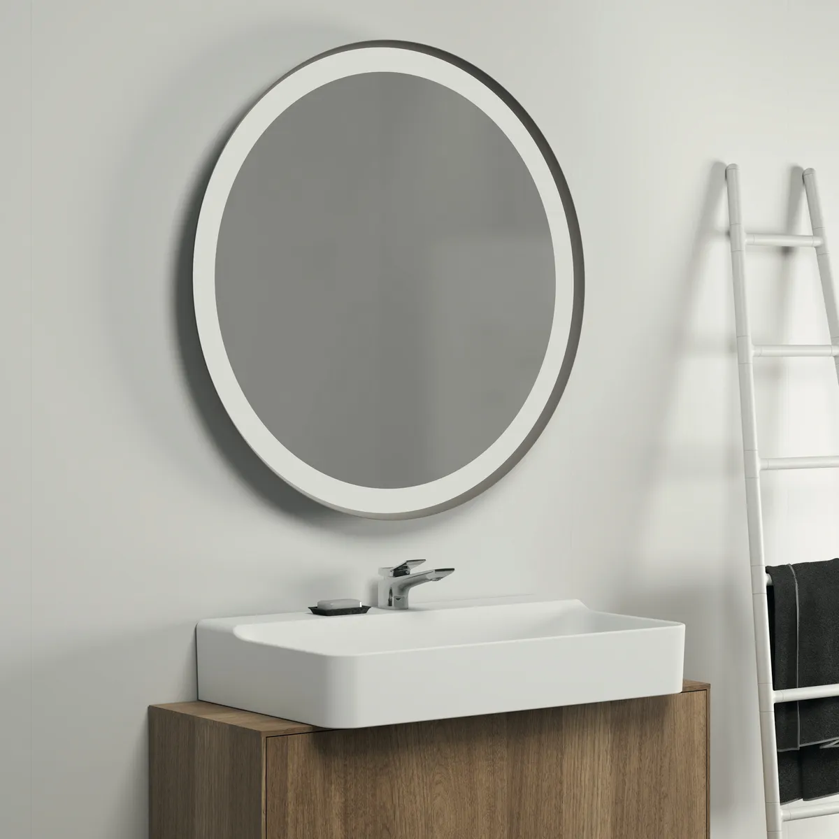 Ideal Standard Spiegel „Conca“ 90 × 90 cm