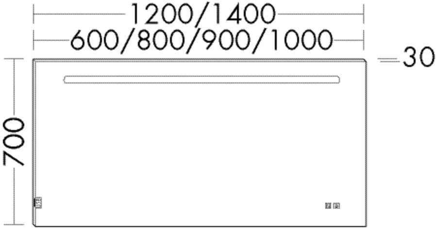 Leuchtspiegel Eqio von burgbad – 900 x 700 mm, matt lackiert, mit LED-Beleuchtung und USB-Ports Leuchtspiegel Eqio von burgbad – 900 x 700 mm, matt lackiert, mit LED-Beleuchtung und USB-Ports