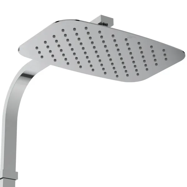 Ideal Standard Duschsystem Ceratherm S200 mit Ablage und Stick-Handbrause Chrom Ideal Standard Duschsystem Ceratherm S200 mit Ablage und Stick-Handbrause Chrom